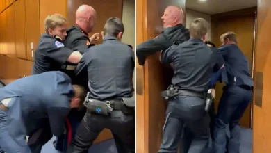 Did Senator Tim Sheehy Break Marine's Hand? Fact-Checking Viral Claims as Brian McGinnis is Dragged Out of Sen