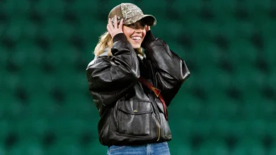 Did Sydney Sweeney hit Bruno Fernandes' goal celebration?