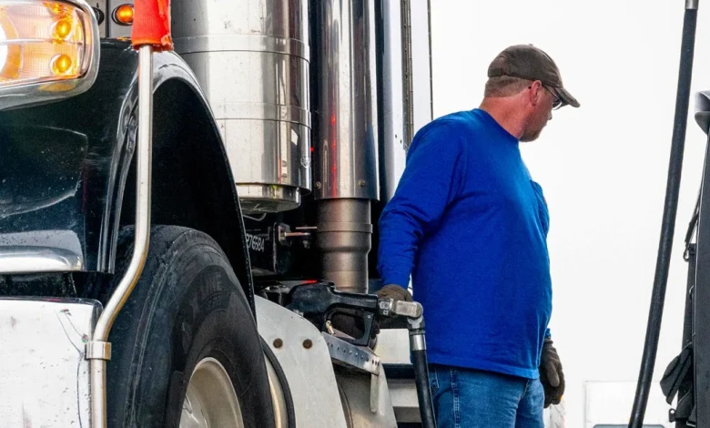 Diesel soars past $5 a gallon