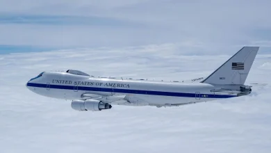 'Doomsday Plane' performs exercises in Fresno, stoking fears as war escalates - Los Angeles Times