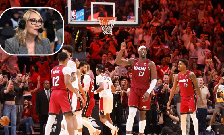 Doris Burke 'uncomfortable' with tactics in Bam Adebayo's 83-point game