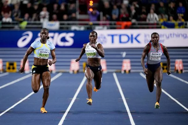 Dosso completes world indoor medal set with 60m gold in Kujawy Pomorze