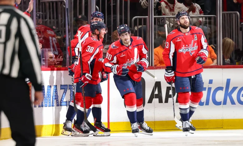 Dubois scores twice, Capitals hold off Golden Knights