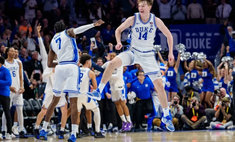 Duke No. 1 overall in men's tournament, UConn women get top seed : NPR