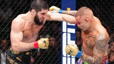 Dustin Poirier claims Islam Makhachev dramatically outweighed him when they fought; Makhachev responds