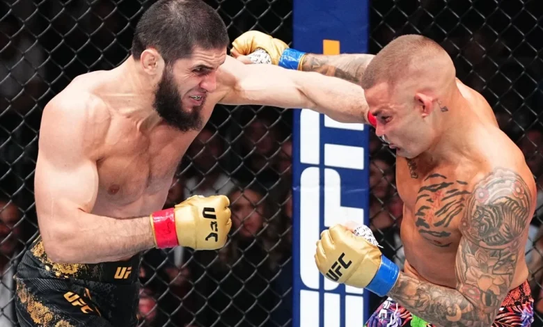 Dustin Poirier claims Islam Makhachev dramatically outweighed him when they fought; Makhachev responds