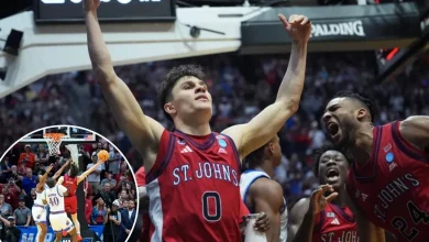 Dyan Darling gave St. John's and his family an emotional moment for the ages: 'Couldn't stop crying'