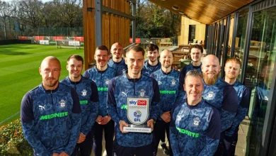 Eckert wins Manager of the Month award