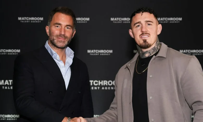 Eddie Hearn: Tom Aspinall’s UFC contract ‘is a f*cking disgrace’