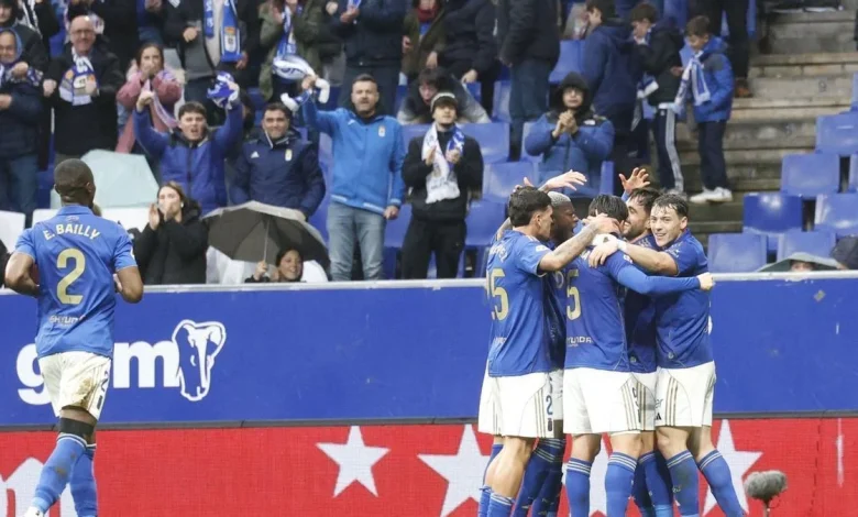 El Oviedo invita a creer: victoria merecida con fútbol y sufrimiento ante el Valencia (1-0)