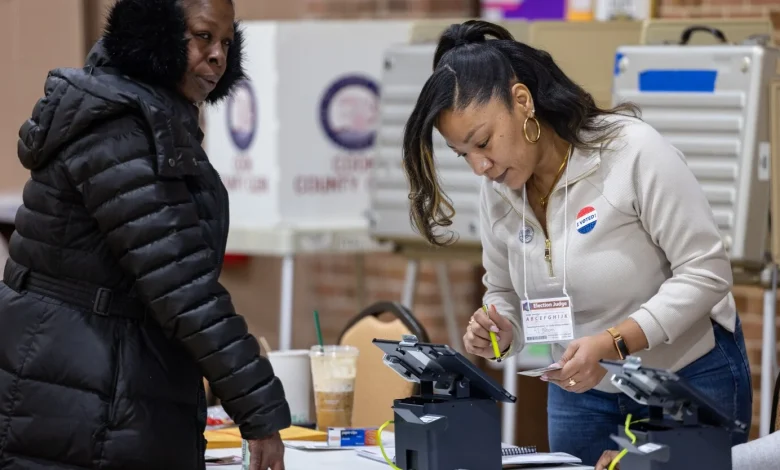 Election Day turnout for 2026 primary falls short of amped-up early voting so far: Live Updates