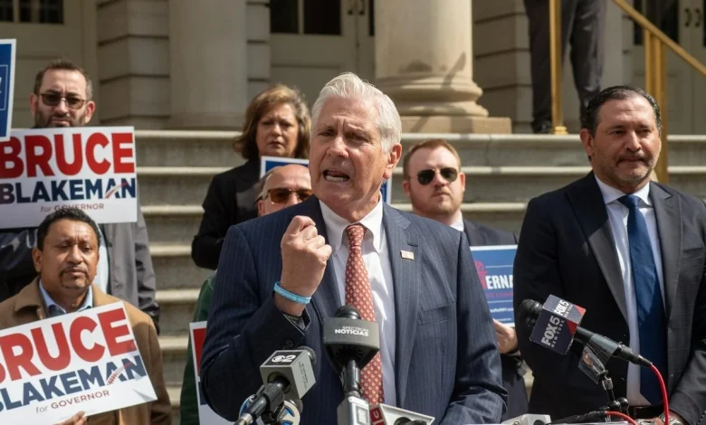 Election finance board rules against matching funds for Blakeman