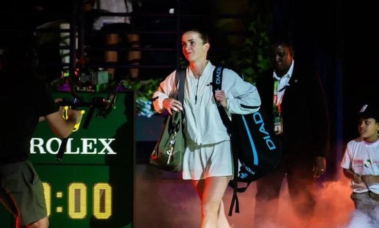 Elina Svitolina Falls to Jessica Pegula in Dubai WTA 1000 Final