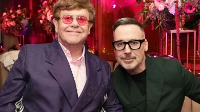 Elton John's husband David Furnish gives update on singer's health: 'He's battling on'