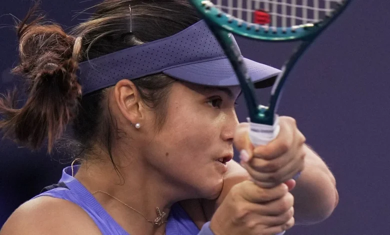 Emma Raducanu knocked out of Indian Wells by Amanda Anisimova as Brit suffers defeat in 52 minutes to American