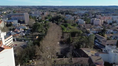 En vidéo : le chantier du parc Jacques-Chirac, vu du ciel