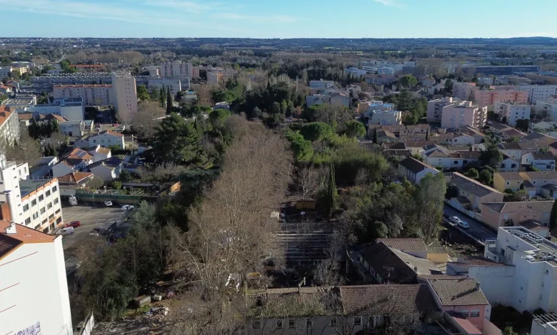 En vidéo : le chantier du parc Jacques-Chirac, vu du ciel