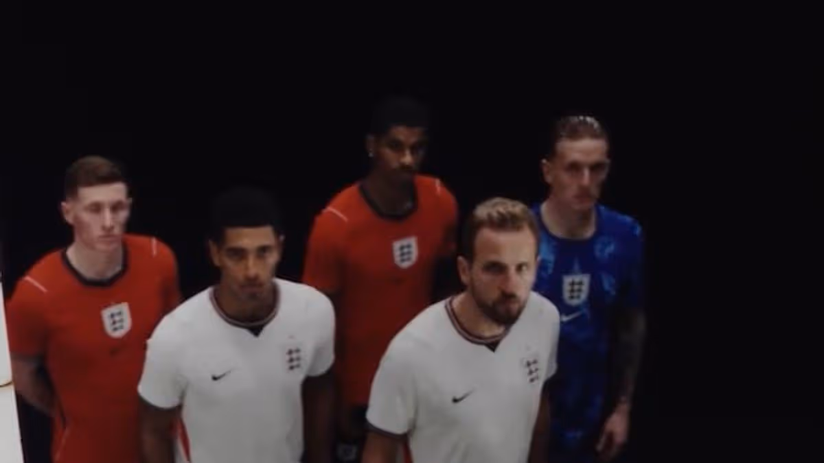 England release 2026 World Cup kits as Nike return to classic away design