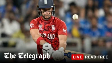 England vs India: Score and match updates from today's T20 World Cup semi-final