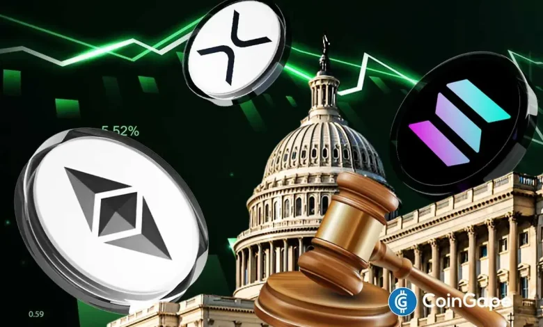 Ethereum, XRP, and Solana Price Prediction As CLARITY Act Advances After Senate–White House Deal