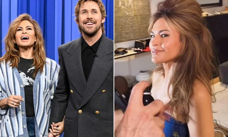 Eva Mendes Shares Behind-the-Scenes Look at Her Glam ‘Prep’ for “SNL” in Case She Was ‘Suddenly Called Out’ by Ryan Gosling Again