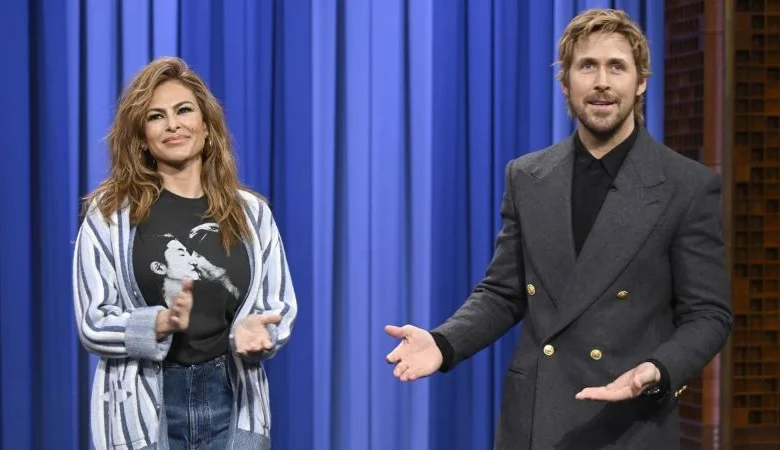 Eva Mendes gets birthday surprise from Ryan Gosling — on national TV