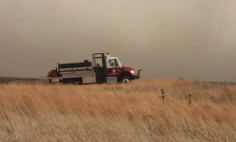 Evacuation order issued in Sayre due to fast moving wildfire in the area