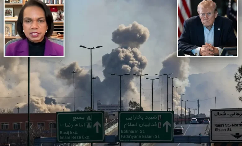 Ex-Secretary of State Condoleezza Rice urges Trump admin to ‘take care’ of Iran for good: ‘Render them incapable’