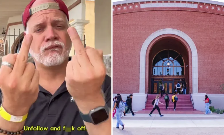 Exclusive | University of Arizona professor who told ‘MAGA’ and ‘Zionists’ to ‘F—k Off’ faces termination calls