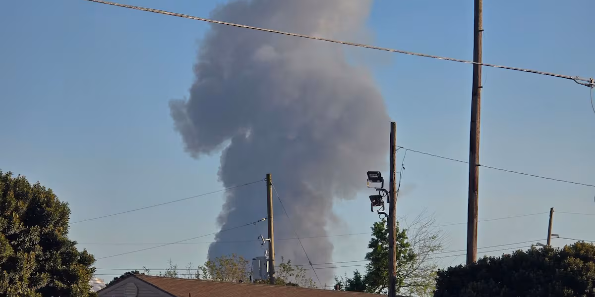 Explosion at Port Arthur refinery