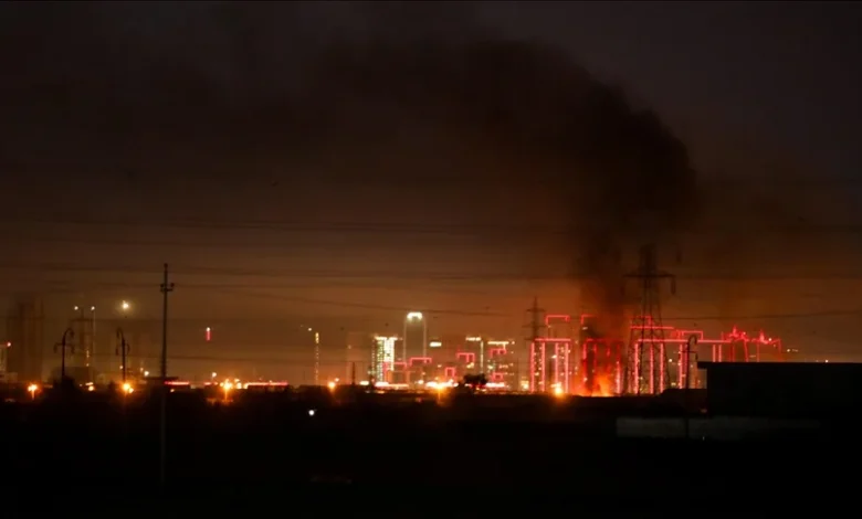 Explosions heard at Erbil airport in Iraq amid reports of Iranian strike