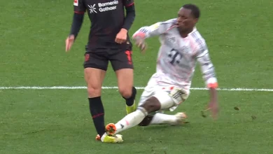 FC Bayern: Nicolas Jackson fliegt in Leverkusen mit Rot vom Platz!