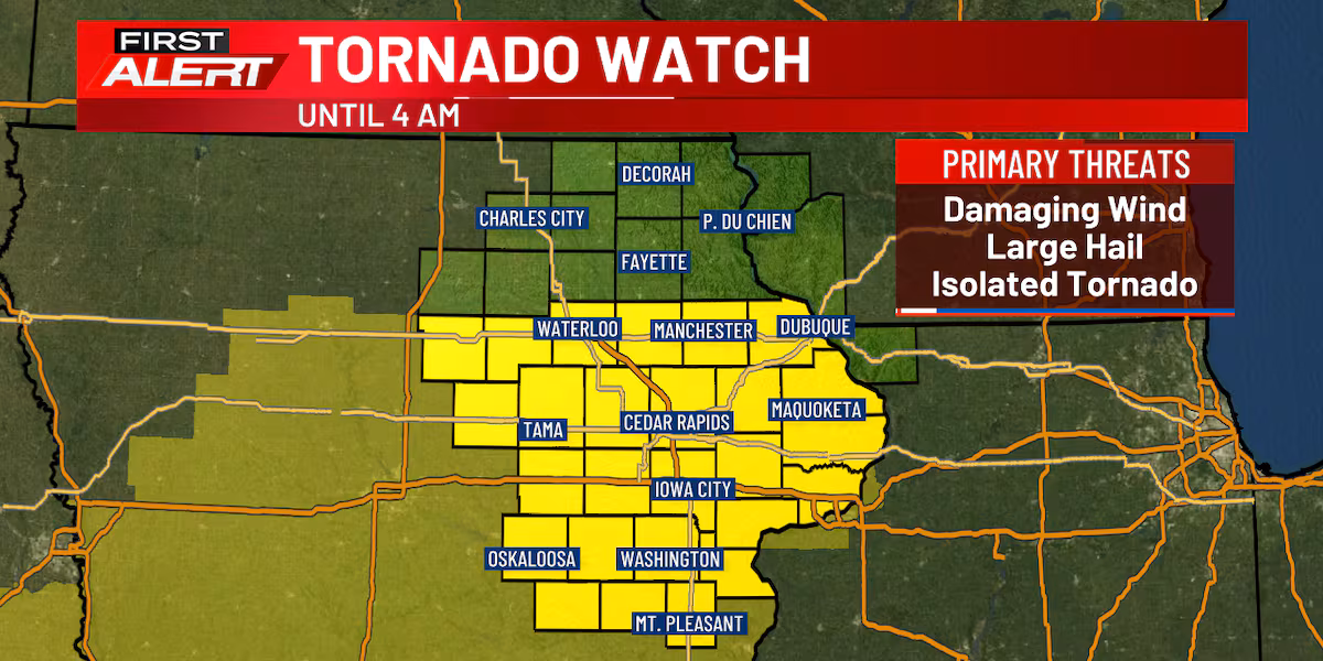 FIRST ALERT: Strong to severe storms possible tonight