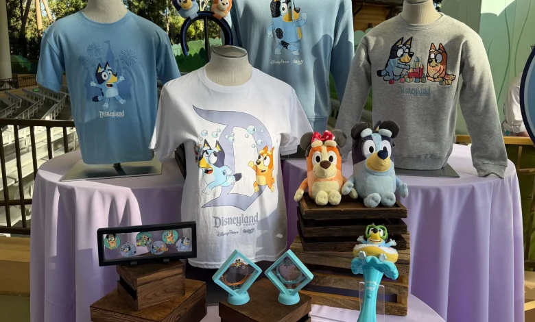 FIRST LOOK: New 'Bluey' Merchandise for 'Bluey's Best Day Ever' at Disneyland