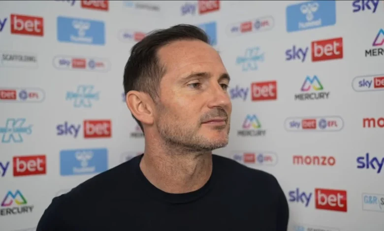 FOOTBALL - Frank Lampard admits Coventry City had 'two different plans' for Bristol City clash