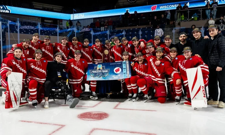 FROZEN FOUR BOUND!!! Dexheimer wins it in overtime!!!