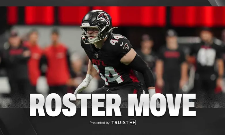 Falcons restructure ILB Troy Andersen's contract, release WR Darnell Mooney, KhaDarel Hodge