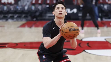Fan favorite Yuki Kawamura has awesome moment with Rui Hachimura in Bulls-Lakers
