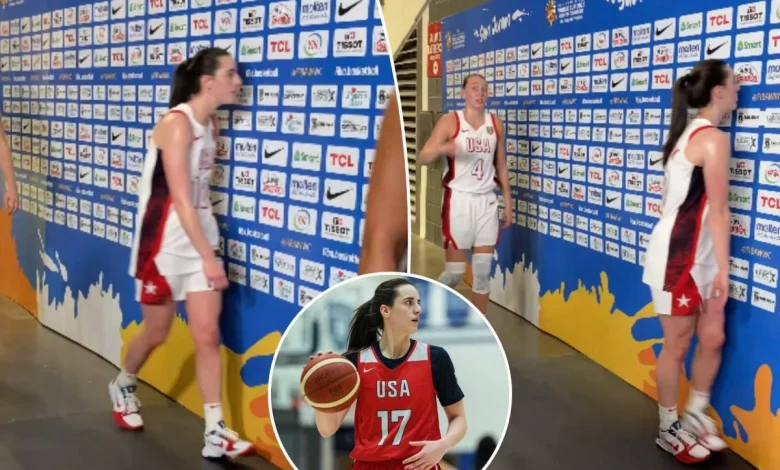 Fans confused by Caitlin Clark's odd move after USA basketball win