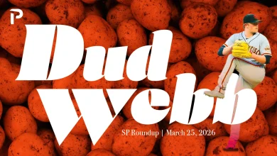 Fantasy Baseball SP Roundup 3/25: Dud Webb