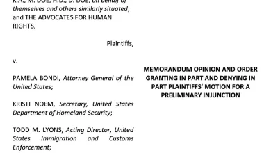 Federal judge blocks new DHS policy that would allow arrest of thousands of legal refugees