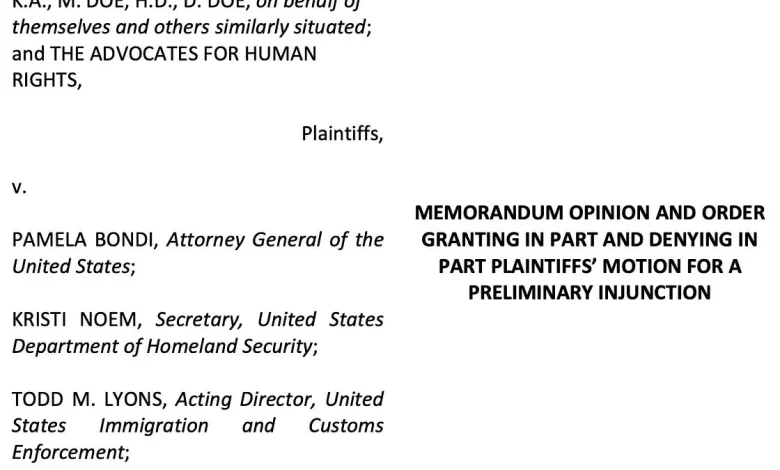 Federal judge blocks new DHS policy that would allow arrest of thousands of legal refugees