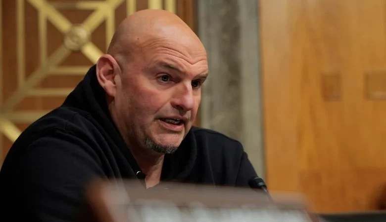 Fetterman explains why he crossed party lines to support Mullin for DHS chief