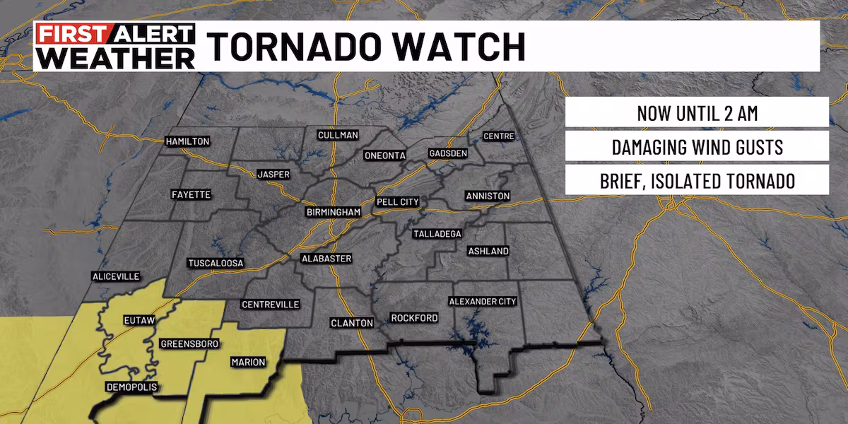 First Alert Weather Day: Strong to severe storms possible overnight, freeze threat early next week