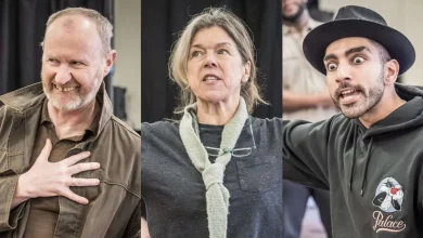 First-look: Rehearsal photos of The Resistible Rise of Arturo Ui starring Mark Gatiss, Mawaan Rizwa & Janie Dee