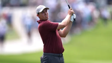 Fitzpatrick nearly aces tee shot on 17 at Players