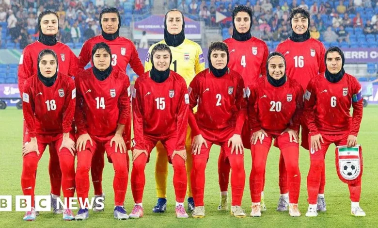 Five Iranian women footballers 'in Australian safe house' after Asian Cup protest