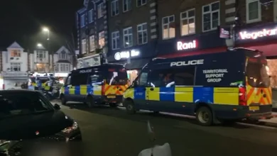 Five arrested after stabbing in Finchley