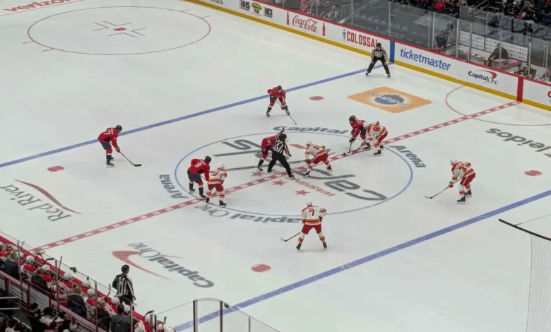 Flooding the Flames with a lot of firepower: Capitals beat Flames 7-3