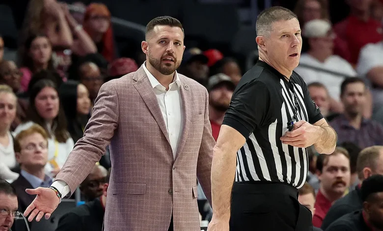 Florida State staffer goes viral after celebratory reaction to successful challenge in ACC tournament win
